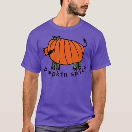 Pumpkin Spice Pig T_Shirt