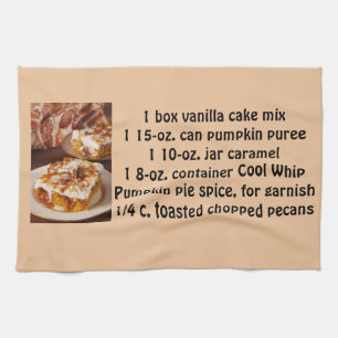 Pumpkin Spice Poke Kitchen Towel
