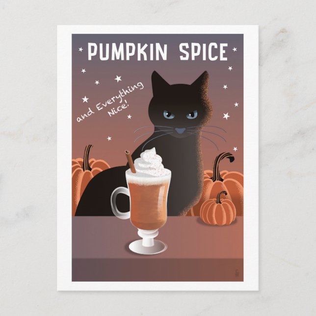 Pumpkin Spice Postcard (Front)