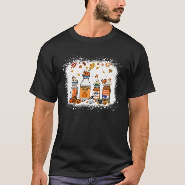 Pumpkin Spice Propofol Ativan Versed Haldol Hallow T-Shirt (Front)