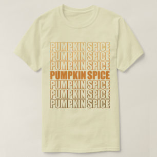 Pumpkin Spice Repeat Text T-Shirt