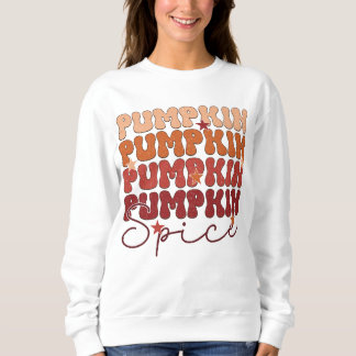 Pumpkin Spice Retro Fall Autumn Sweatshirt