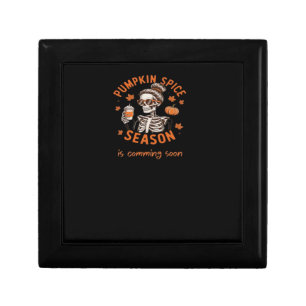 Pumpkin Spice Season is Comming Soon Halloween Fal Gift Box