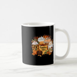 Pumpkin Spice Season Latte Coffee Lover Fall Thank Mug
