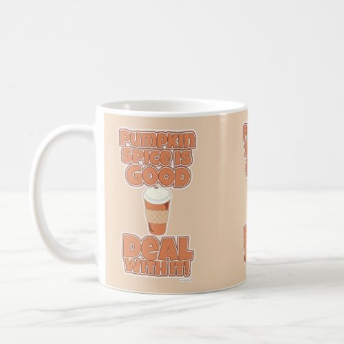 Pumpkin Spice Super Cute Cartoon Slogan Coffee Mug