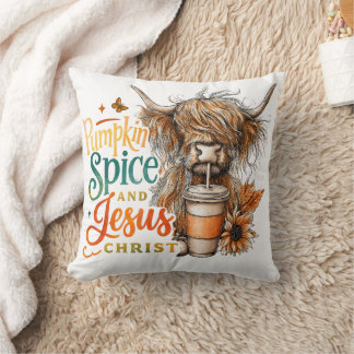 Pumpkin Spice.... Throw Pillow