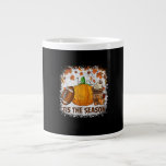 Pumpkin Spice Tis The Season Fall Thanksgiving Giant Coffee Mug