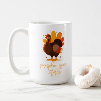 Pumpkin Spice Veteran Thanksgiving Coffee Mug