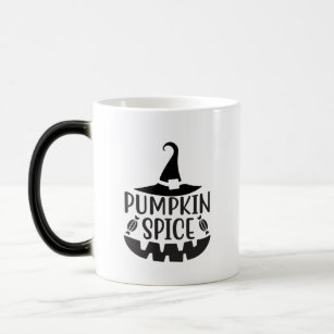 Pumpkin Spice with a Jack-O-Lantern Witch Magic Mug