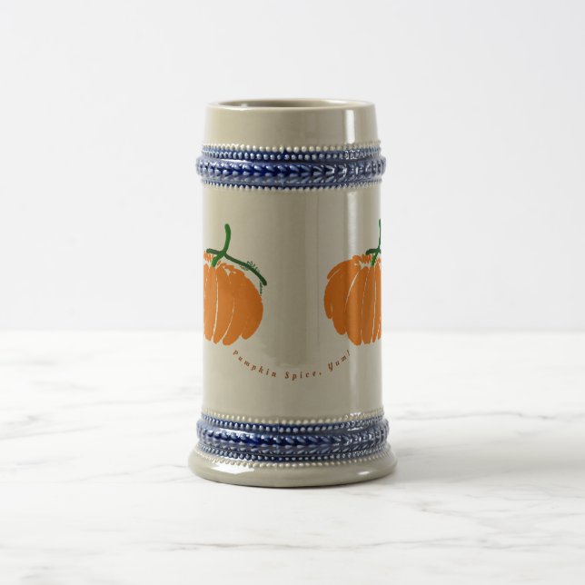 Pumpkin Spice, Yum! Beer Stein (Center)