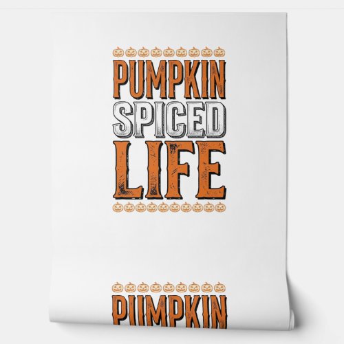 Pumpkin Spiced Life Vintage Halloween Typography D Wallpaper