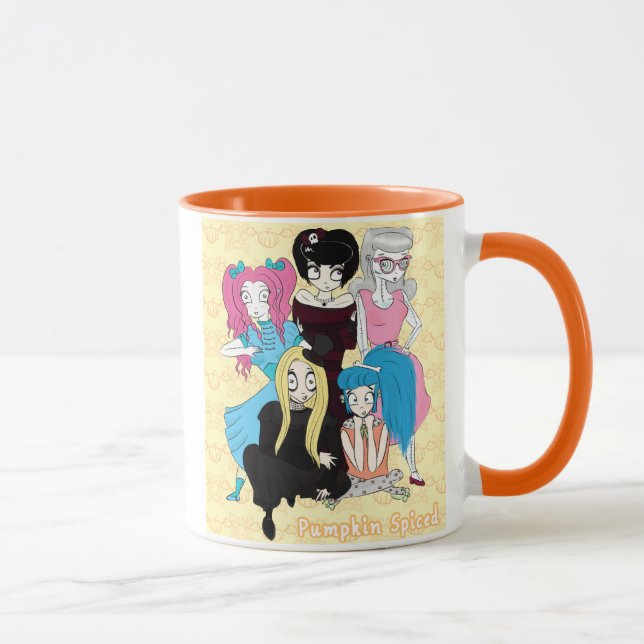 Pumpkin Spiced Mug (Right)