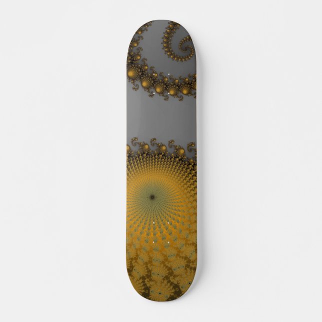 Pumpkin Spirole Skateboard Deck (Front)