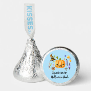 Pumpkin Spooktacular Halloween Bash Party Blue Hershey®'s Kisses®
