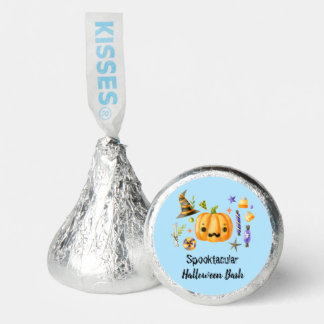Pumpkin Spooktacular Halloween Bash Party Blue Hershey®'s Kisses®