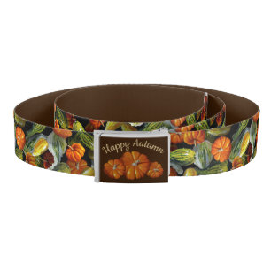 Pumpkin, Squash Autumn Harvest Belt