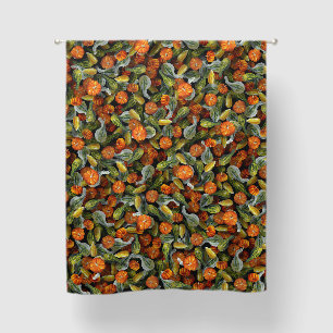 Pumpkin, Squash Autumn Harvest Curtains