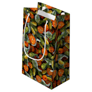 Pumpkin, Squash Autumn Harvest Gift Bags
