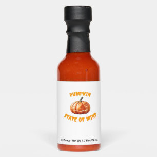 Pumpkin State of Mind - Halloween Oversized T-Shir Hot Sauces