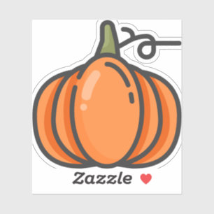 pumpkin sticker