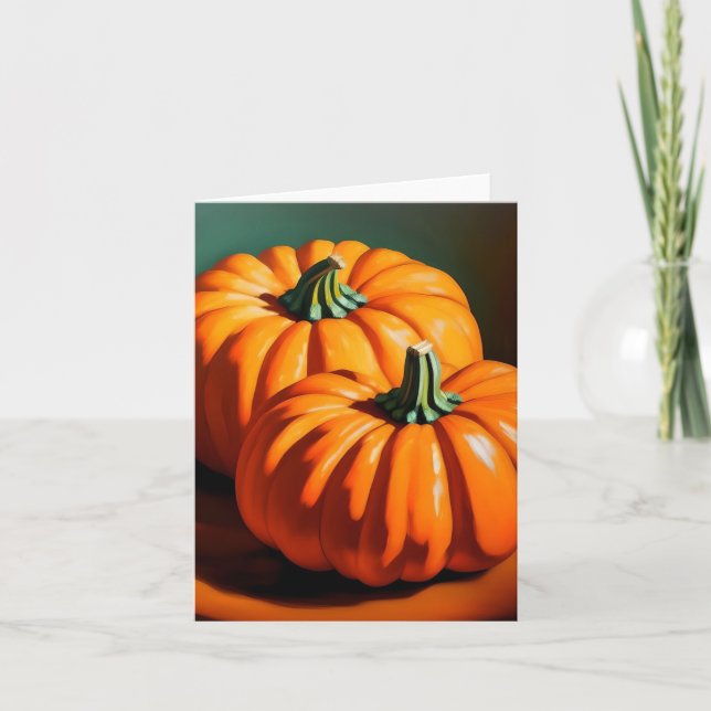 Pumpkin Study - AI - B Card (Front)