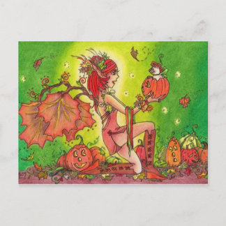 Pumpkin Surprise Postcard