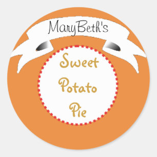 Pumpkin Sweet potato pie food label