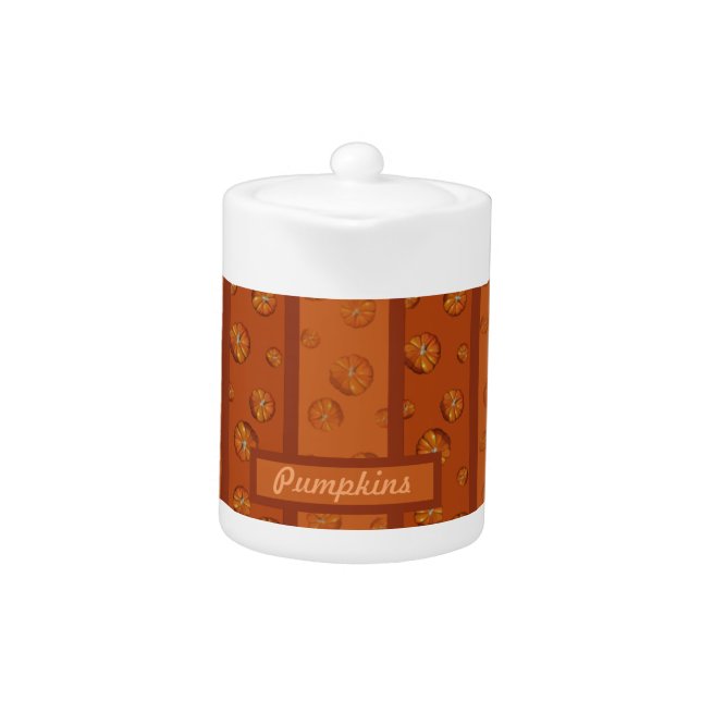 Pumpkin Teapot (Front)