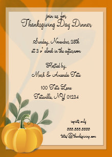 thanksgiving wedding invitations zazzle