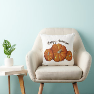 Pumpkin Throw Pillow