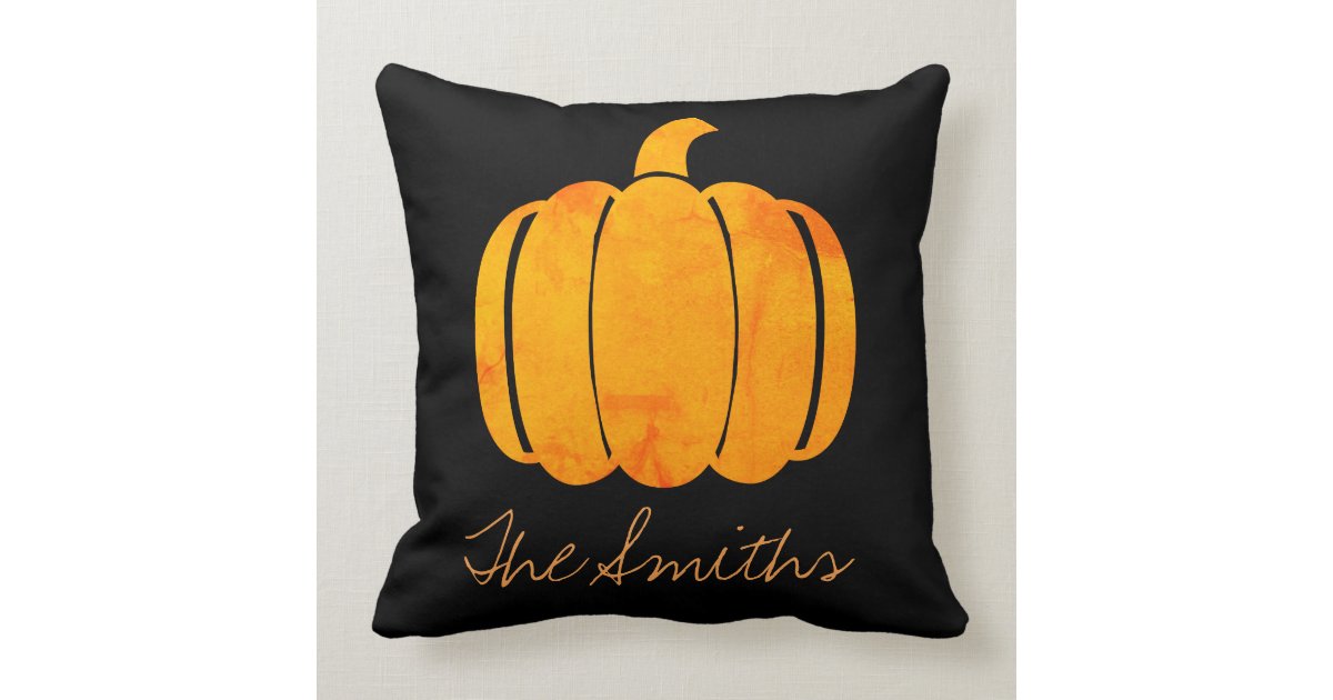 pumpkin shaped pillow