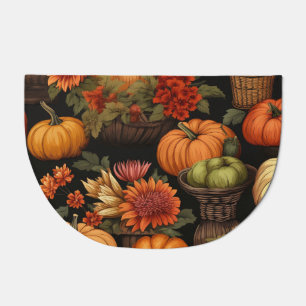 Pumpkin Time, Colors of Autumn, Doormat