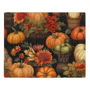 Pumpkin Time, Colors of Autumn, Jigsaw Puzzle