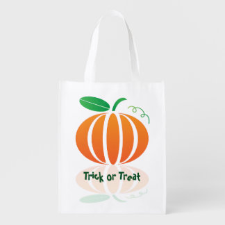 Pumpkin Trick or Treat Reusable Tote
