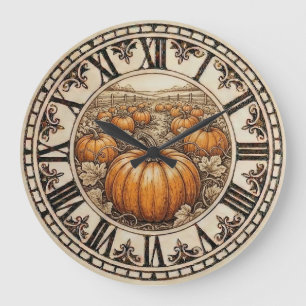  Pumpkin - Wall Clock 