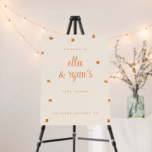 Pumpkin: Welcome Sign