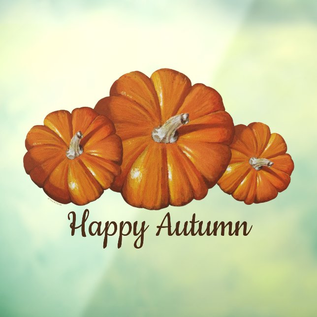Pumpkin Window Clings (Sheet 3)