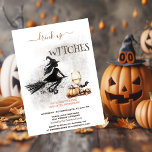 Pumpkin Wine Glass Halloween Invitation<br><div class="desc">Pumpkin and wine. Personalize this spooktacular invite with your details.</div>