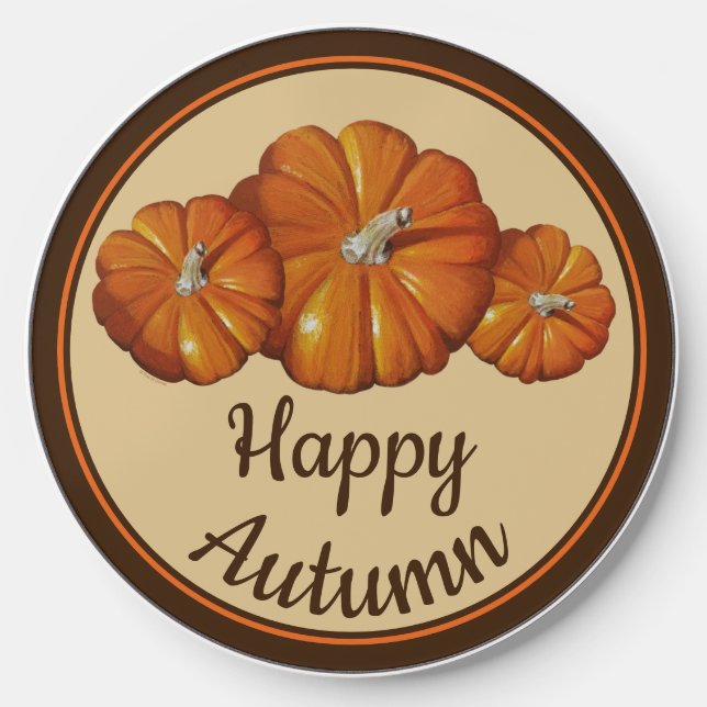Pumpkin Wireless Charger (Front)