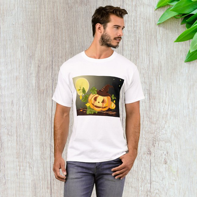 Pumpkin Witch Mens T-Shirt (Creator Uploaded)