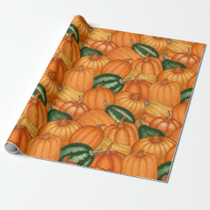 Pumpkin Wrapping Paper