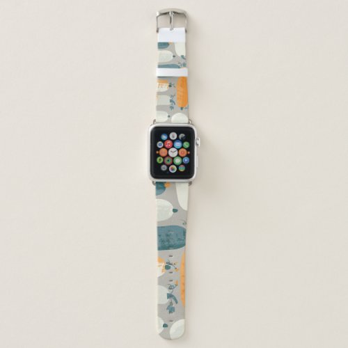 Pumpkin Zucchini Pastel Colors Pattern Apple Watch Band
