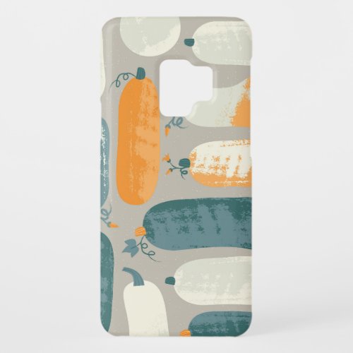 Pumpkin Zucchini Pastel Colors Pattern Case_Mate Samsung Galaxy S9 Case