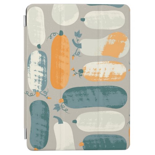 Pumpkin Zucchini Pastel Colors Pattern iPad Air Cover