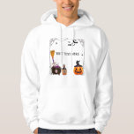 pumpking, halloween frame editable hoodie