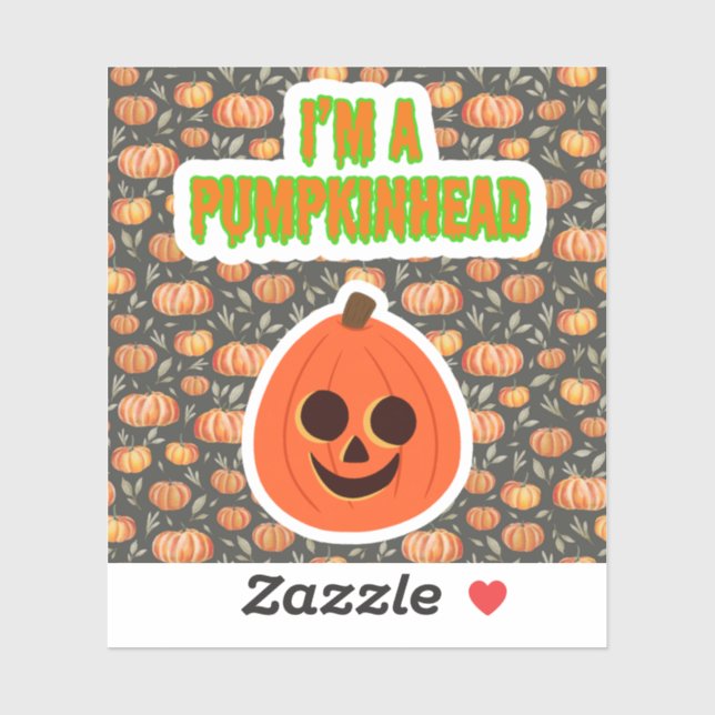 Pumpkinhead 3 w/ background sticker (Sheet)