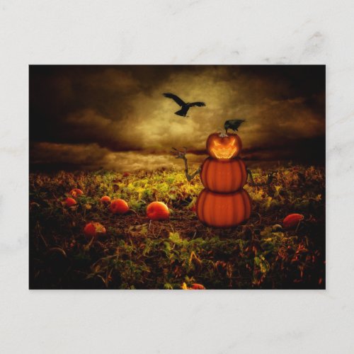 Pumpkinman Postcard