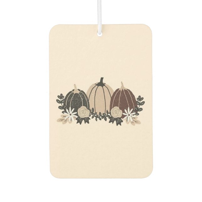 Pumpkins Air Freshener (Front)