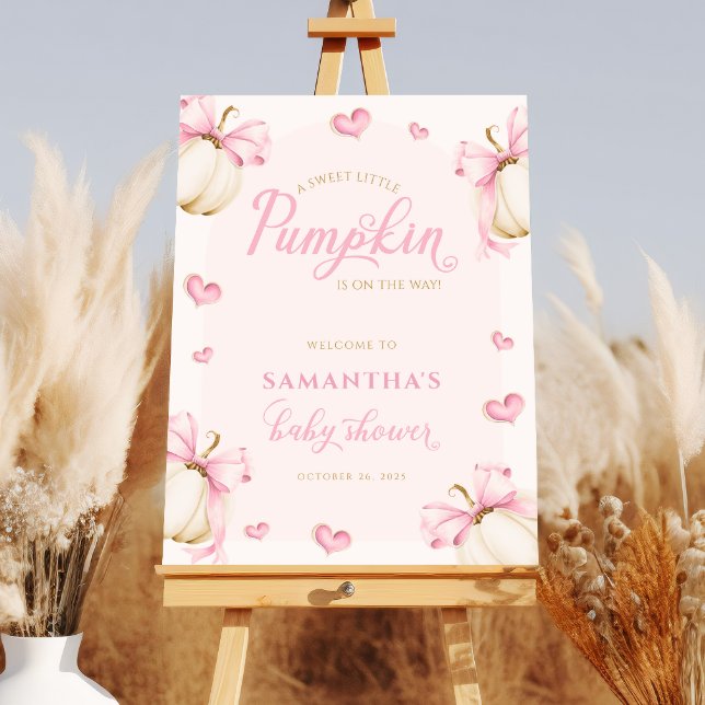Pumpkins and Bows Welcome Sign (Creator Uploaded)
