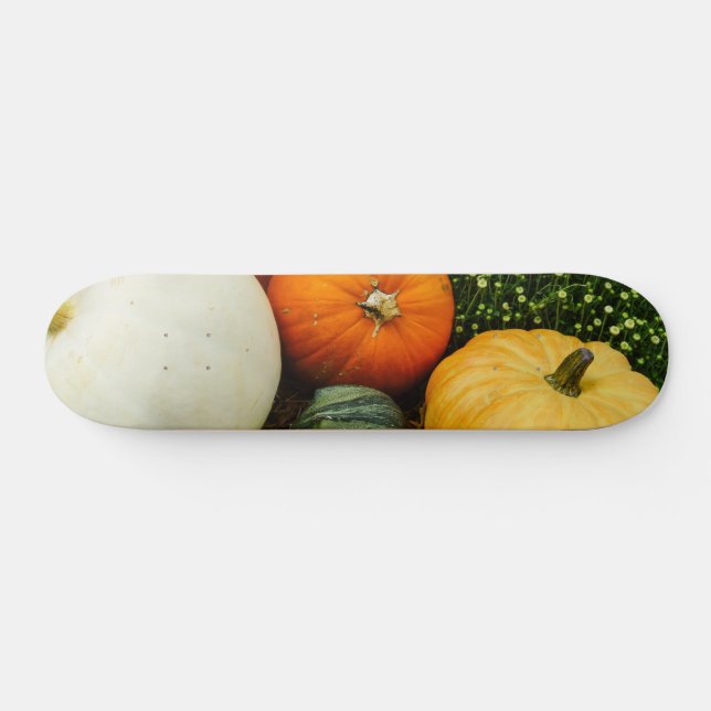 Pumpkins And Gourds Skateboard Deck (Horz)